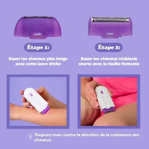 Épilateur Indolore 2 en 1 - Laserflex